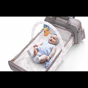 Confachi 4 in 1 Convertible Baby Diaper Bag
